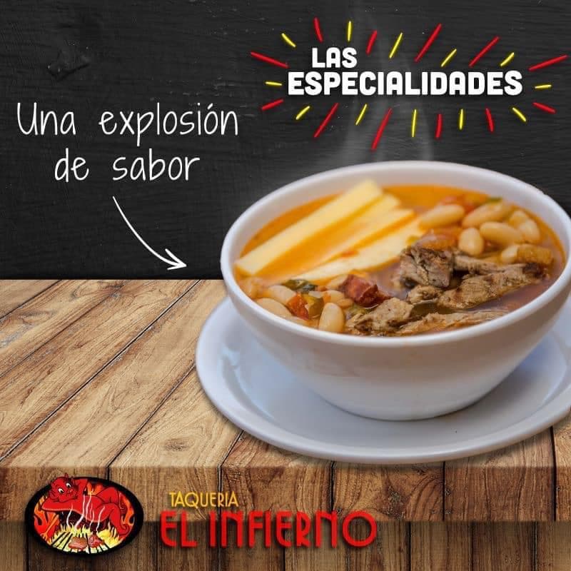 1/2 orden de Charros Especiales con Bistec
