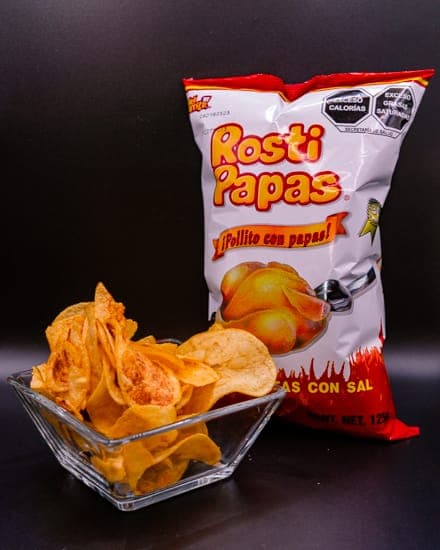 Papas Fritas  con sal presentación 70 grms