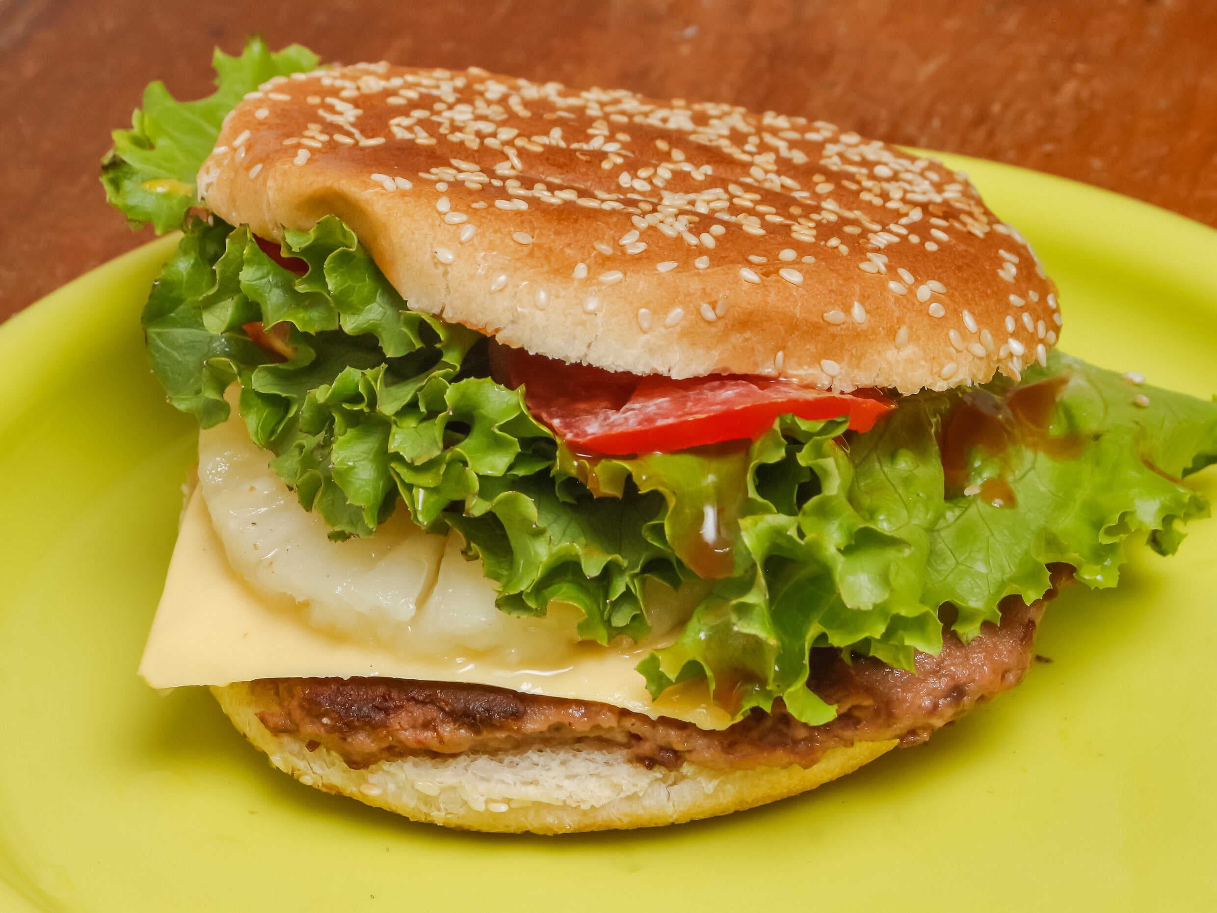 Hipo Burguer con Piña y Queso