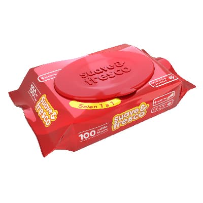 Toallitas Húmedas Suave & Fresco Premium 50 uds