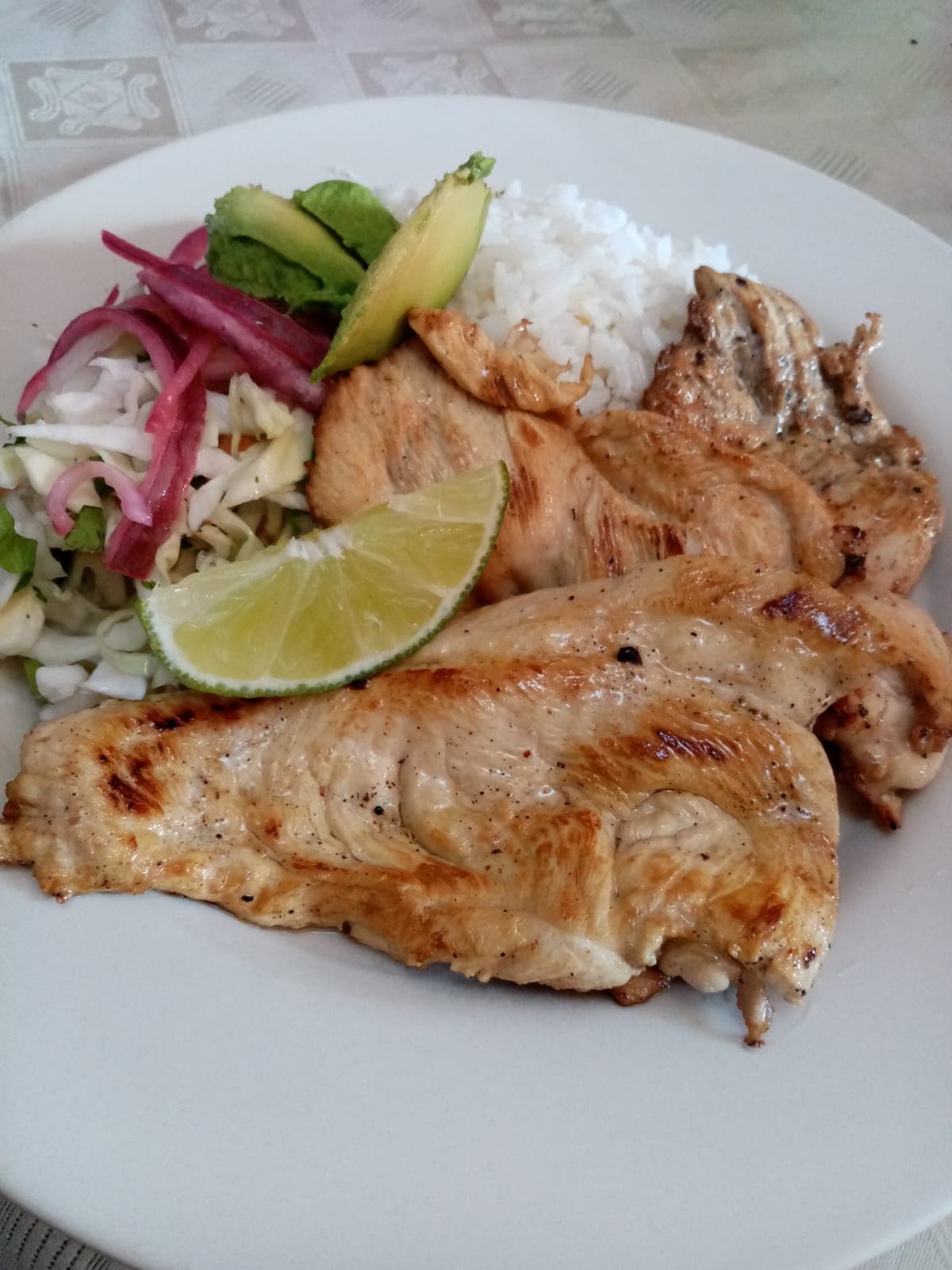 1/2 Pechuga a la Plancha
