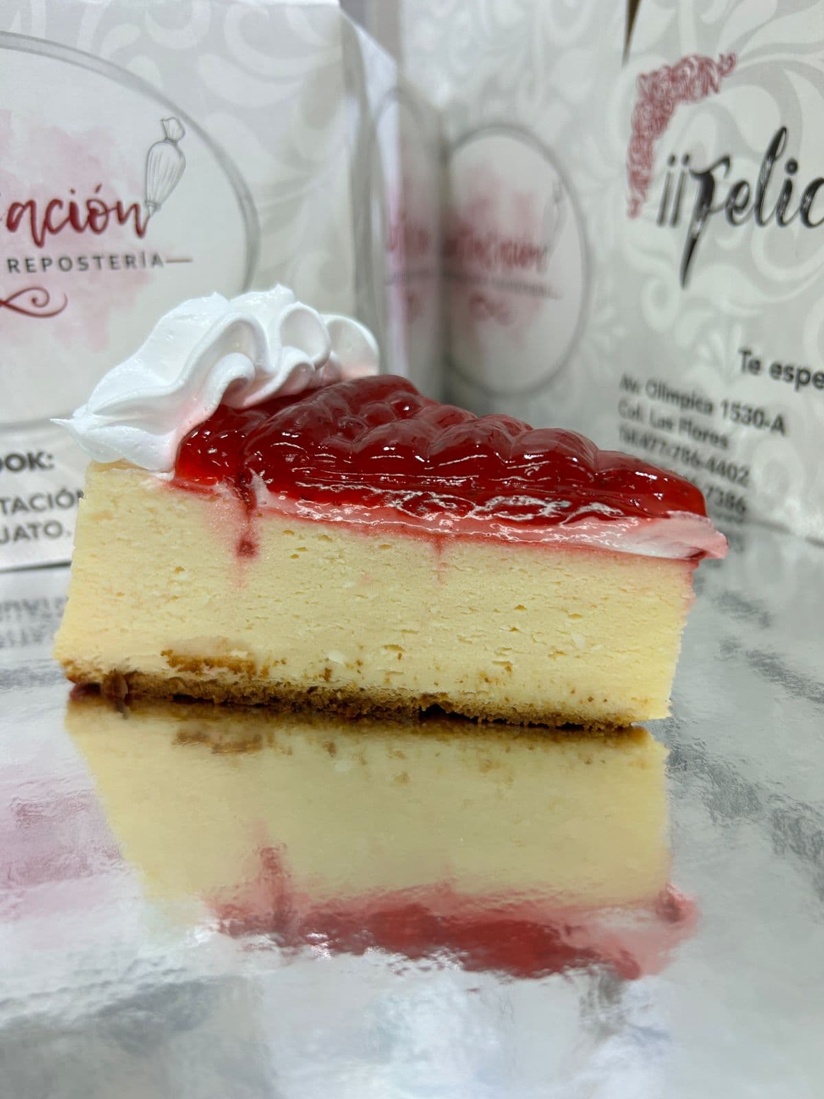 Rebanada de Cheesecake