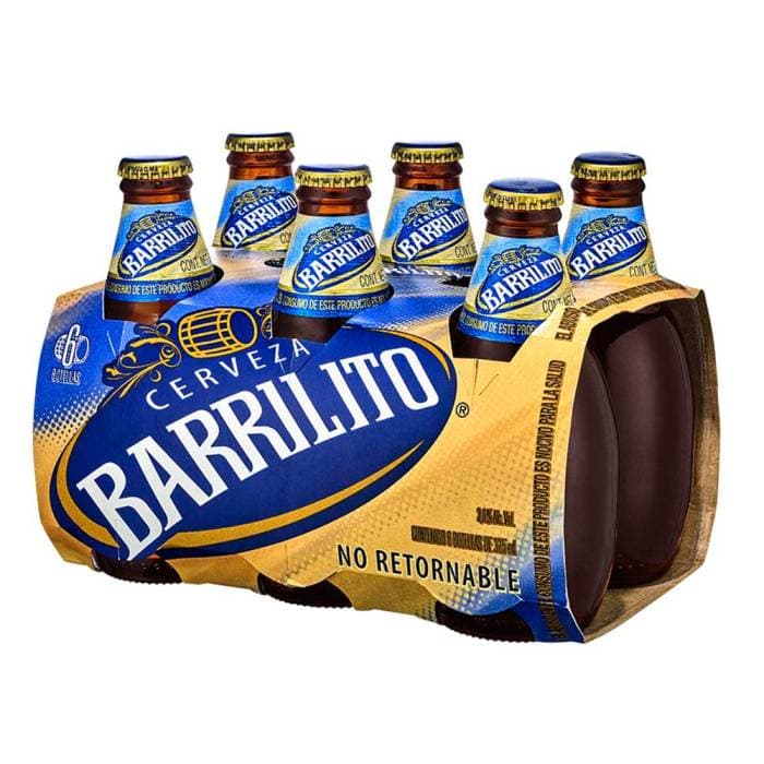 SIX Cerveza Barrilito Clara 325ml