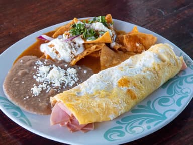 Omelette con Champiñones