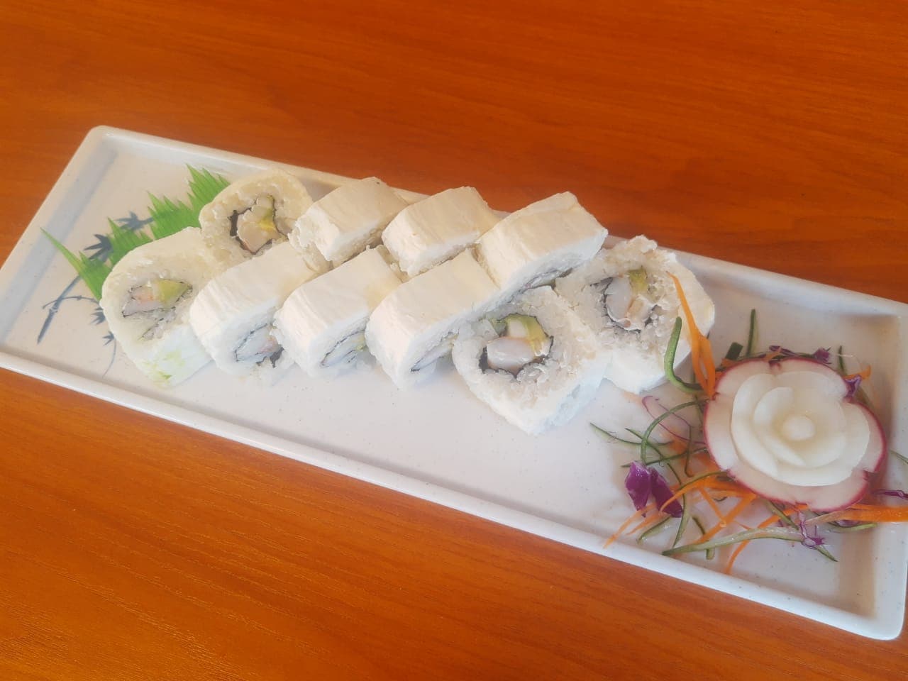 Philadelphia Maki (envuelto en Philadelphia).