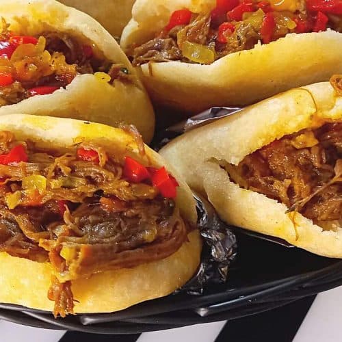 Arepa pollo o carne