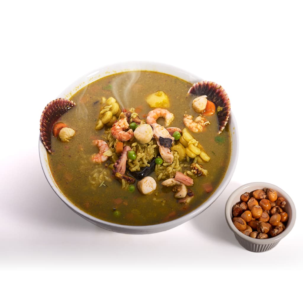 Aguadito de Mariscos