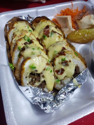 Tres Quesos Gratinado.