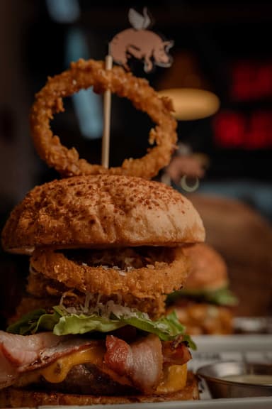 Combo Crispy Onion Burger