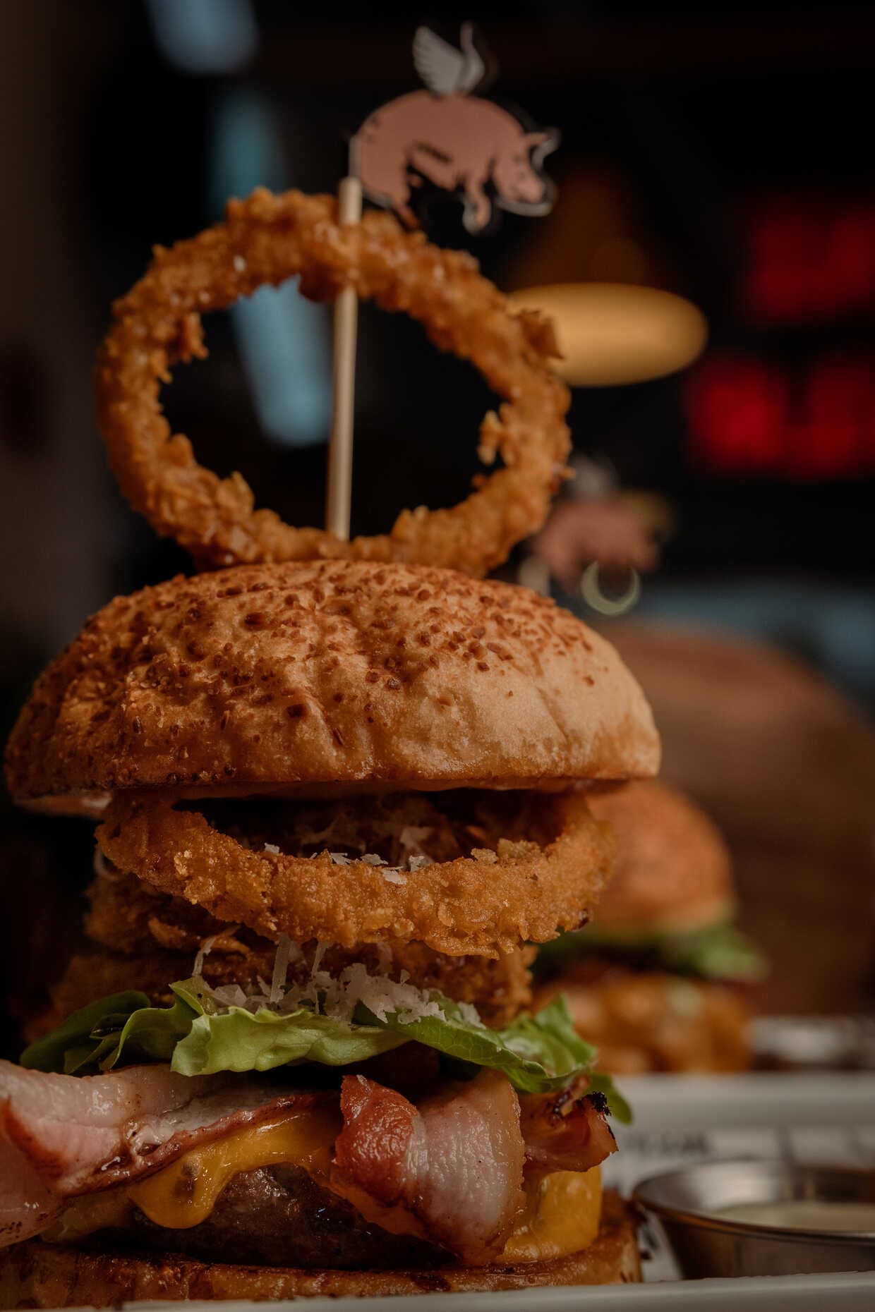 Combo Crispy Onion Burger