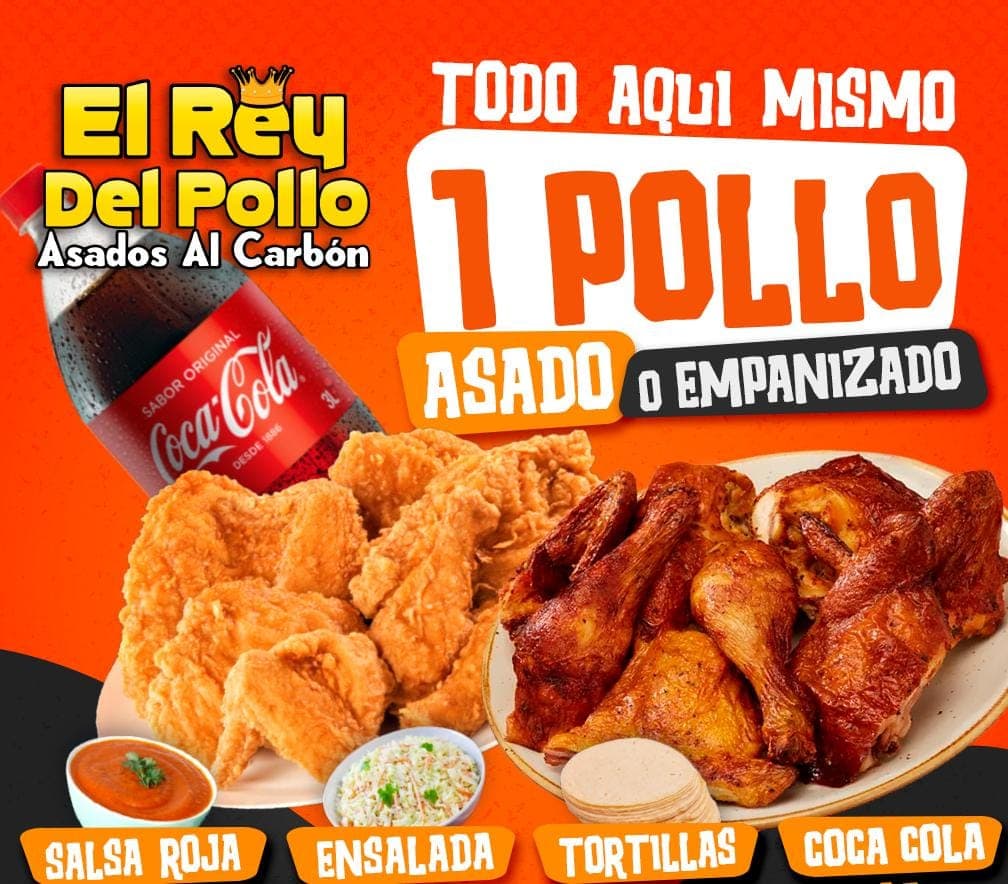1 Pollo + Coca Cola