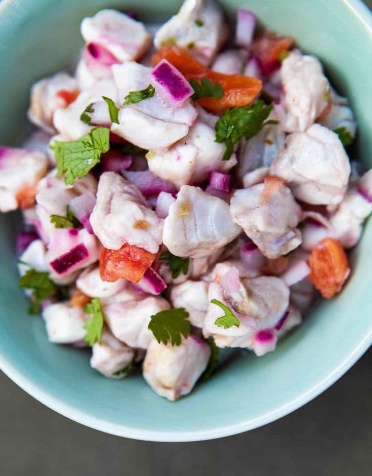 Ceviche pescado