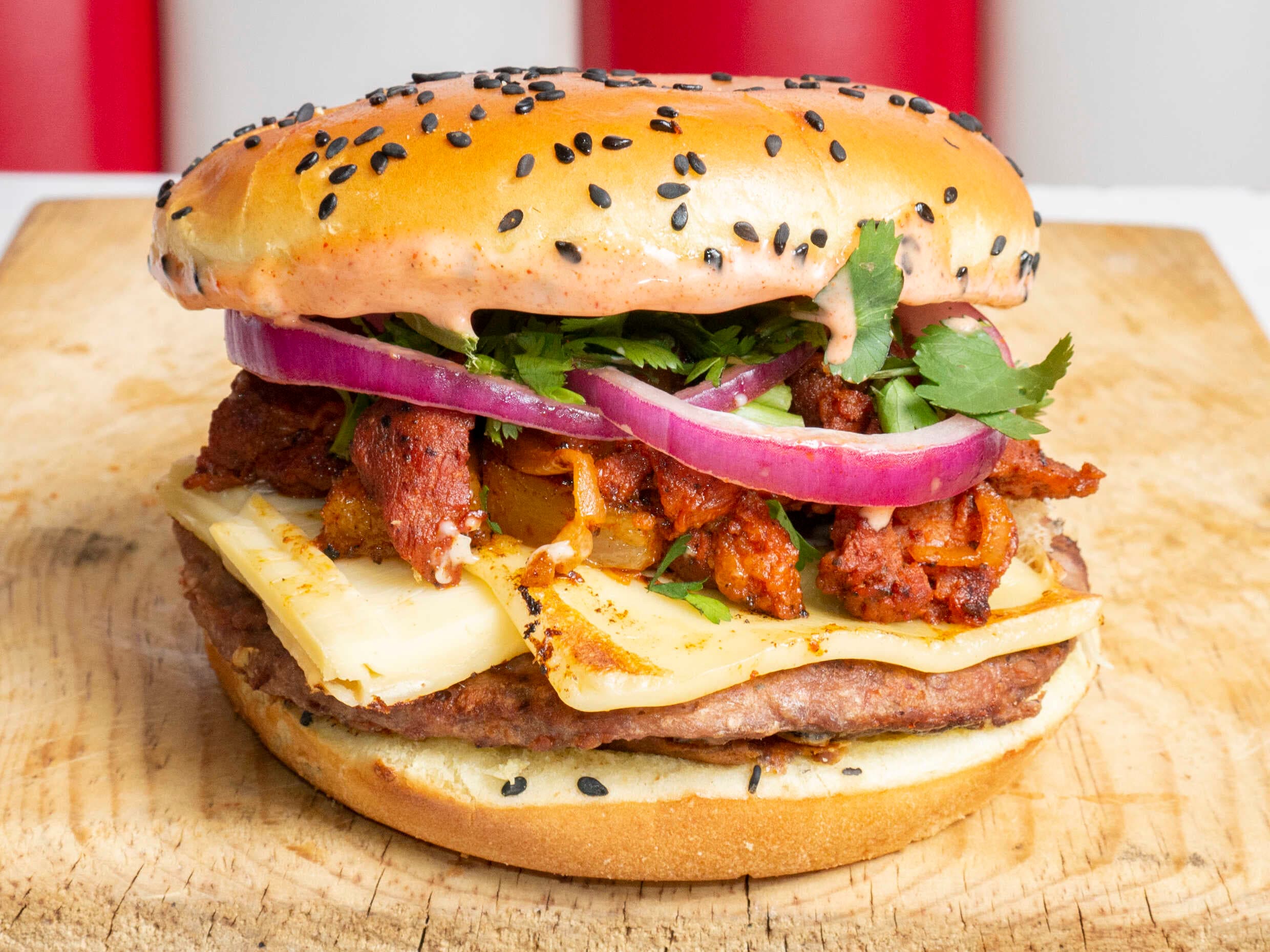 Pastor Burger by Taco Inn