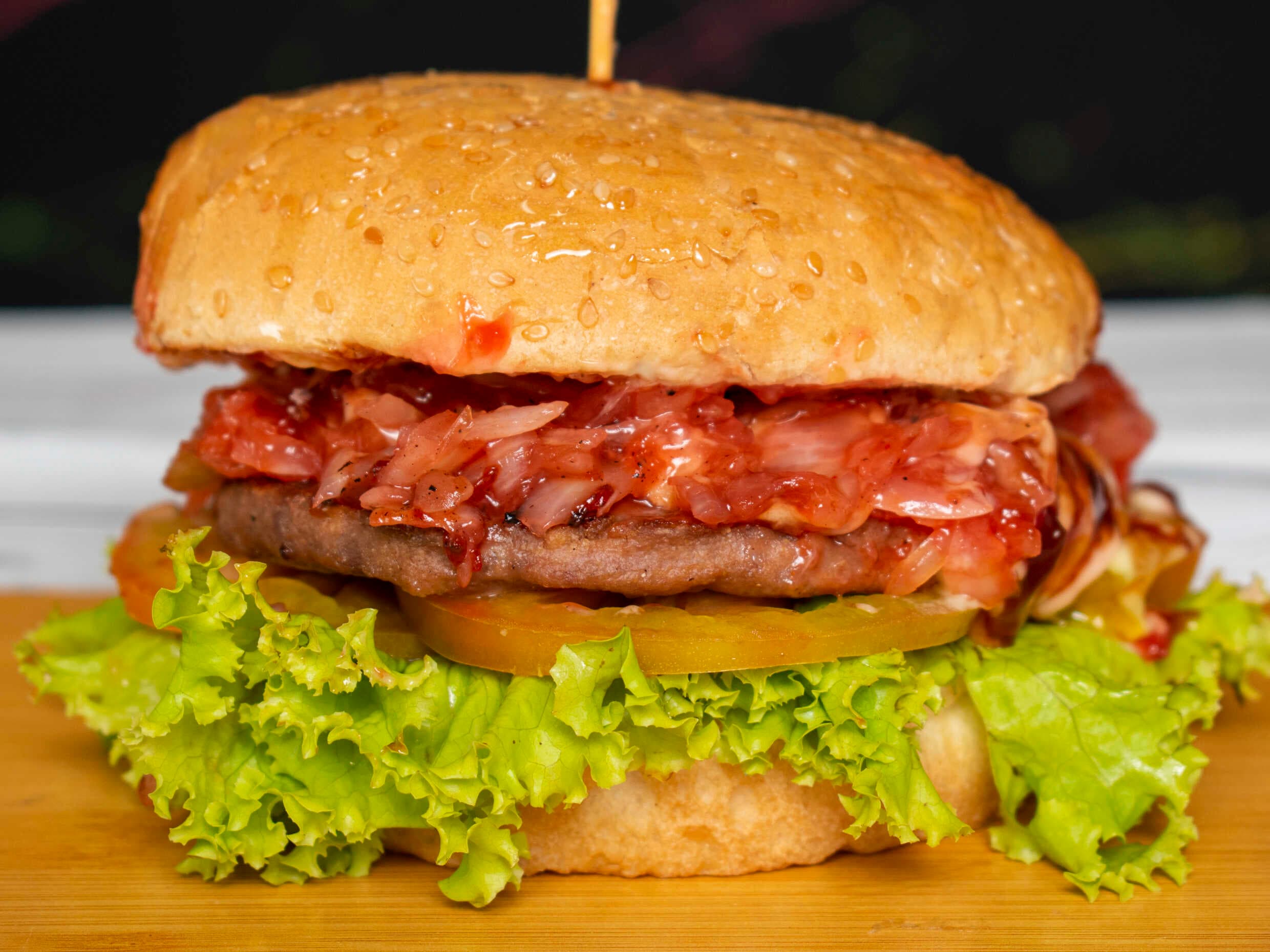 Hamburguesa Sencilla.