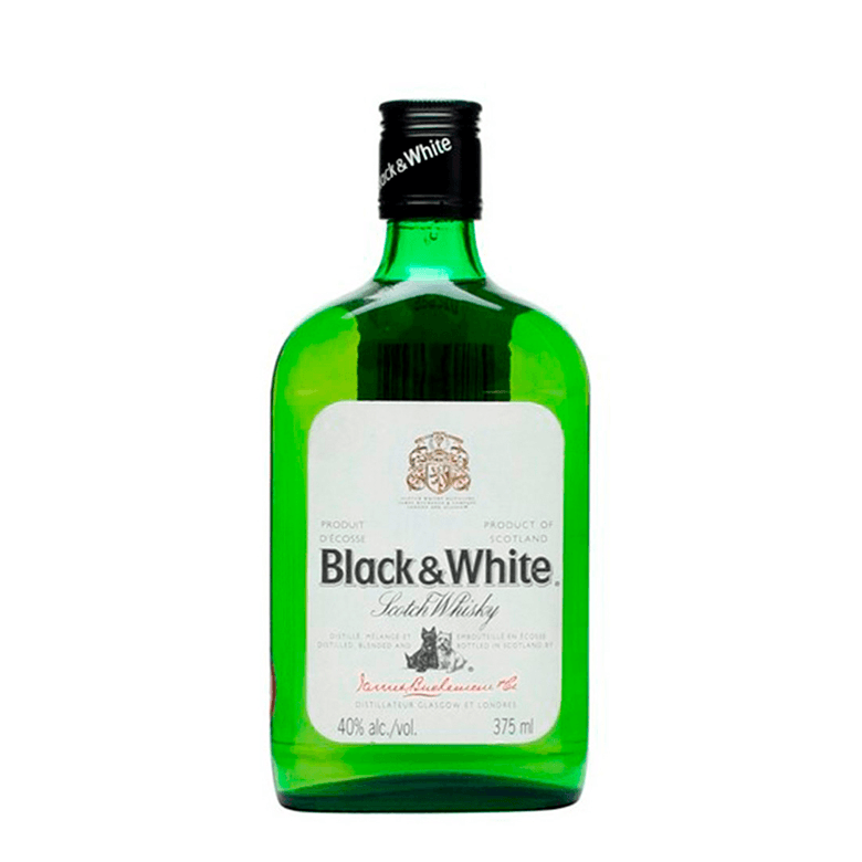Whisky Black & White 375 ml