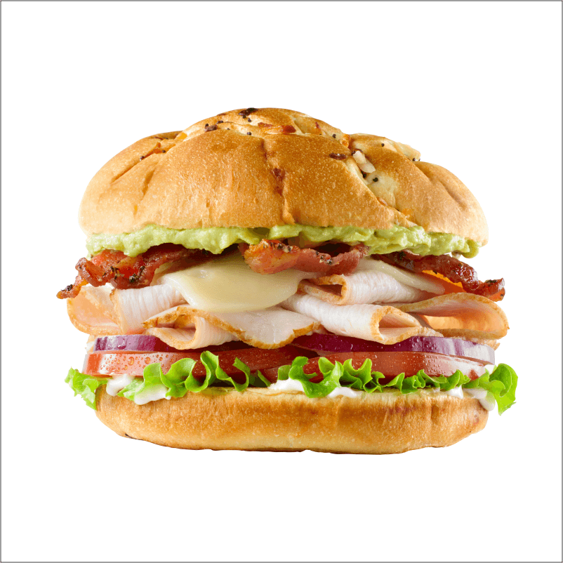 Stack Turkey Avocado Bacon