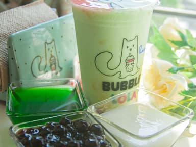 Bubble Tea de Yogurt de Kiwi