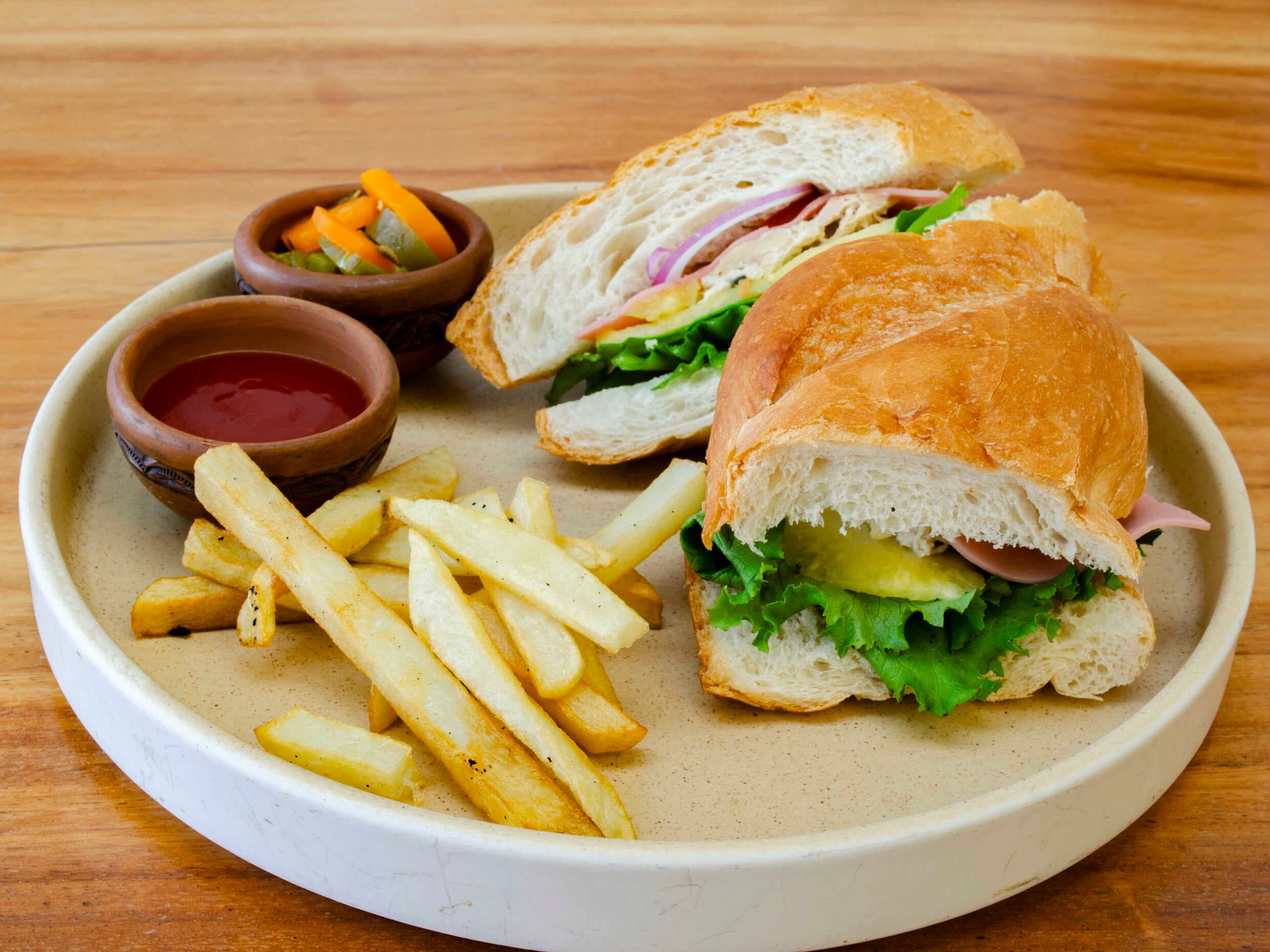 Baguette Hawaiano