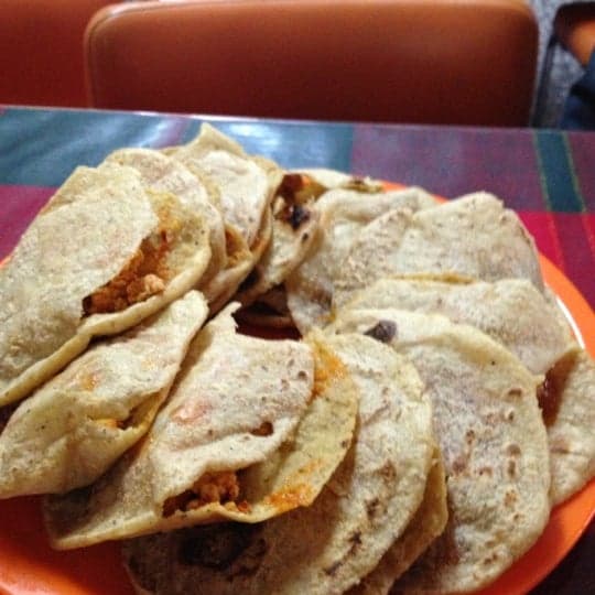 Gordita de Encebollado