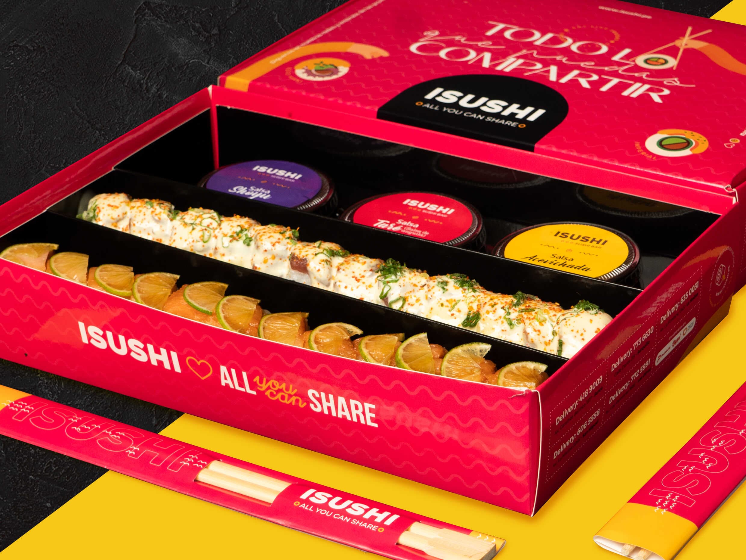 36 Makis + 2 Gaseosas