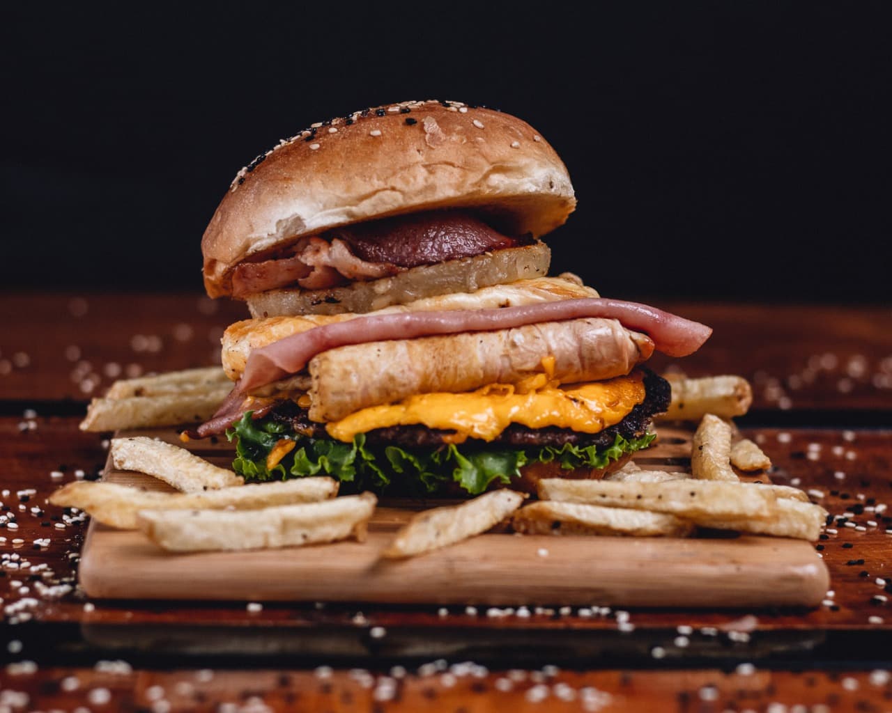 Hamburguesa Res y Pollo 🍔