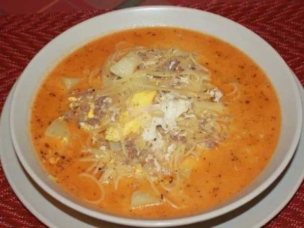 Sopa a la Minuta