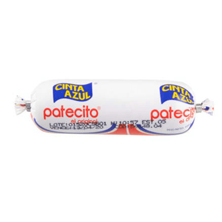 Patecito Cinta Azul Burbuja