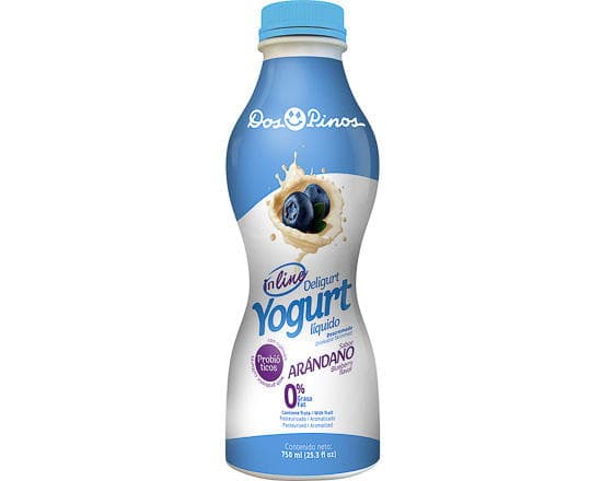 Yogurt Deligurt Inline arandano Dos Pinos 750 ml