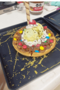 Waffle de Chocolate