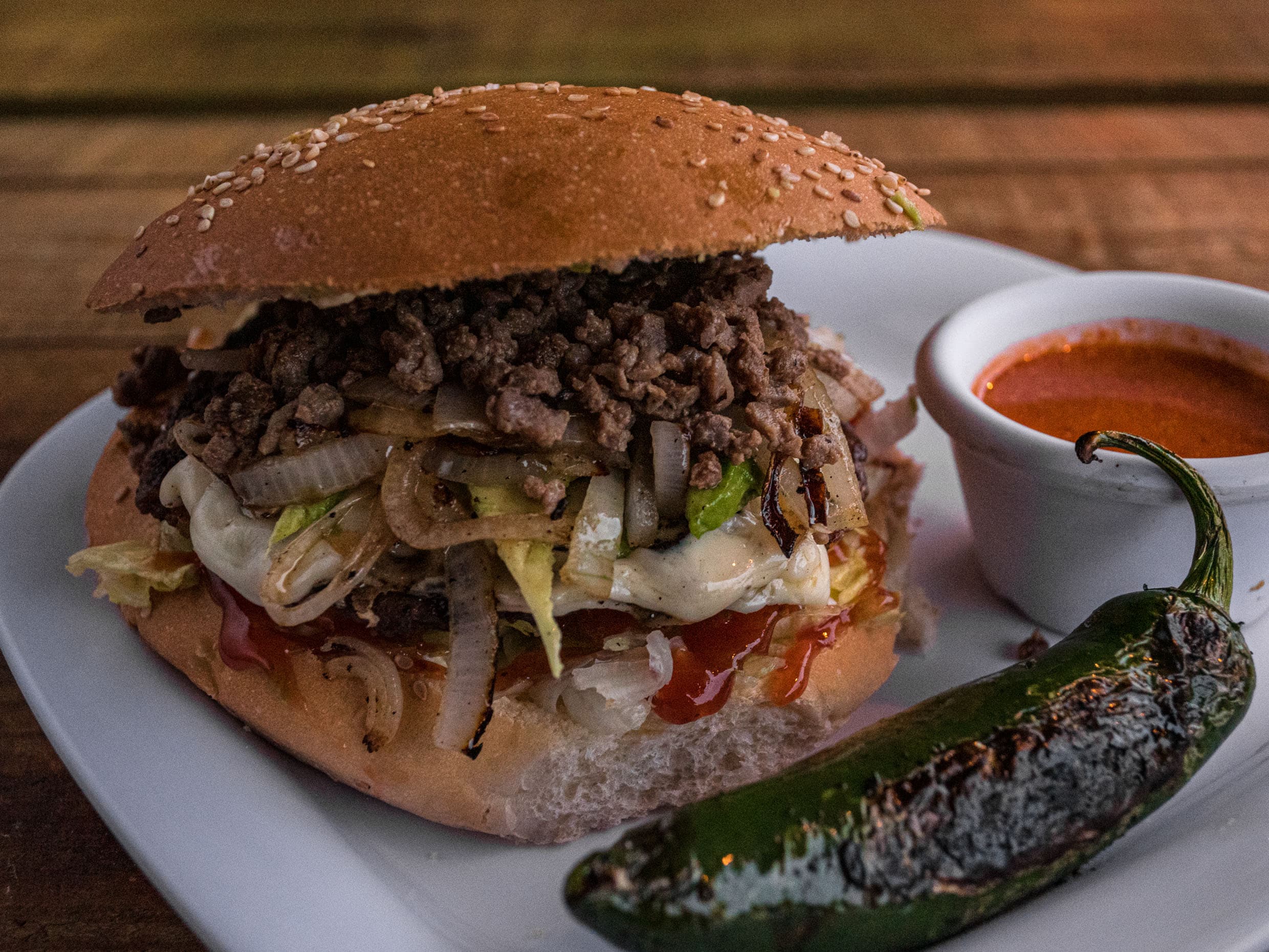 Hamburguesa Ranchera