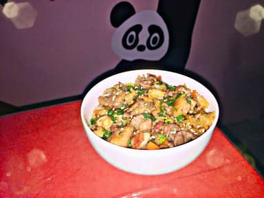 Yakimeshi con Carne