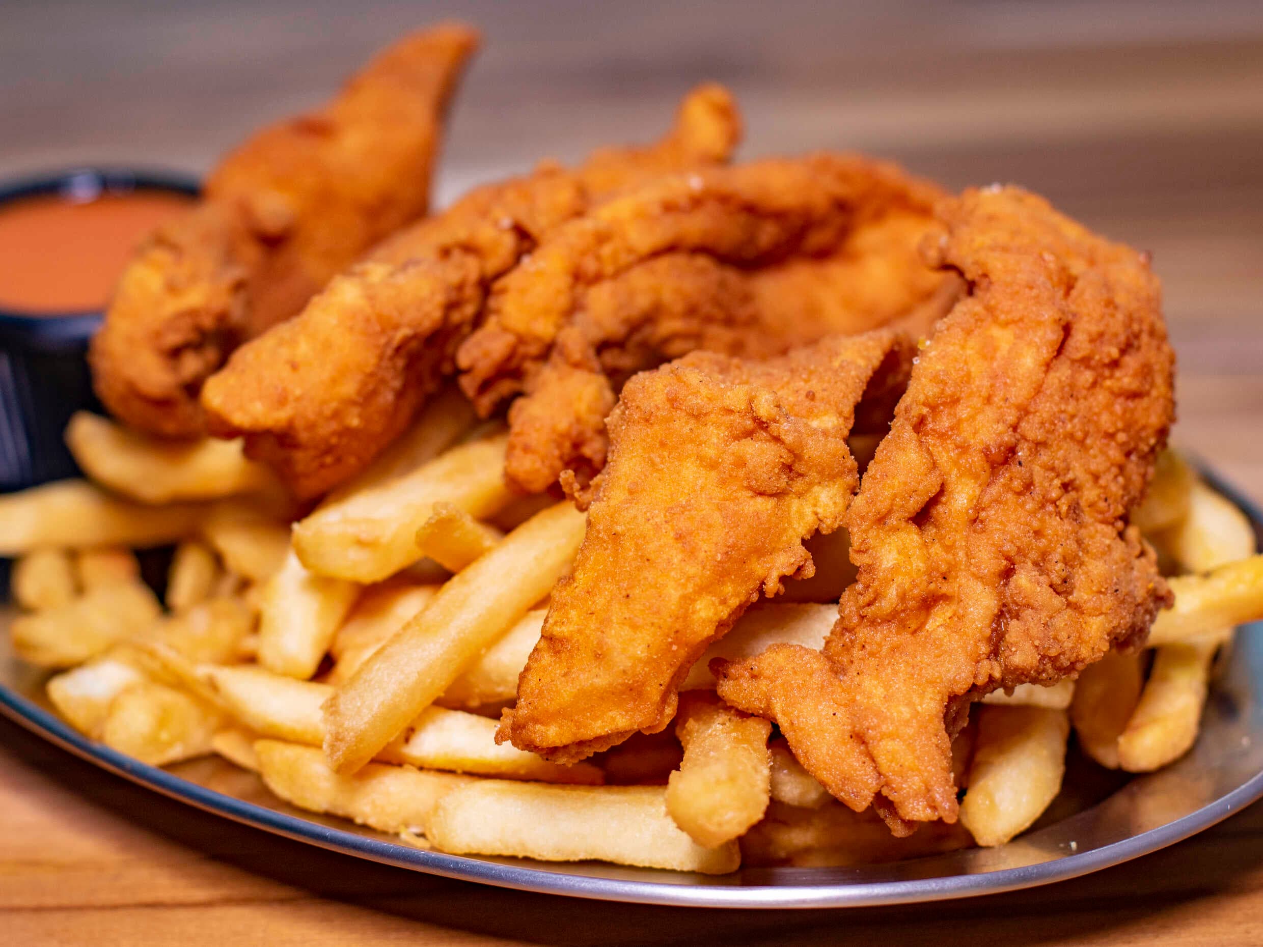 Strips de pescado