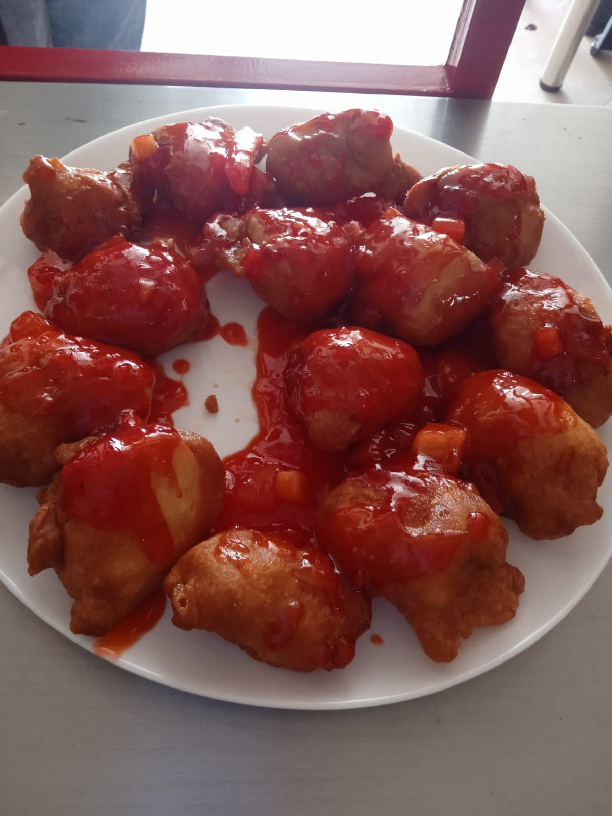 Porción de croquetas de pollo (9)