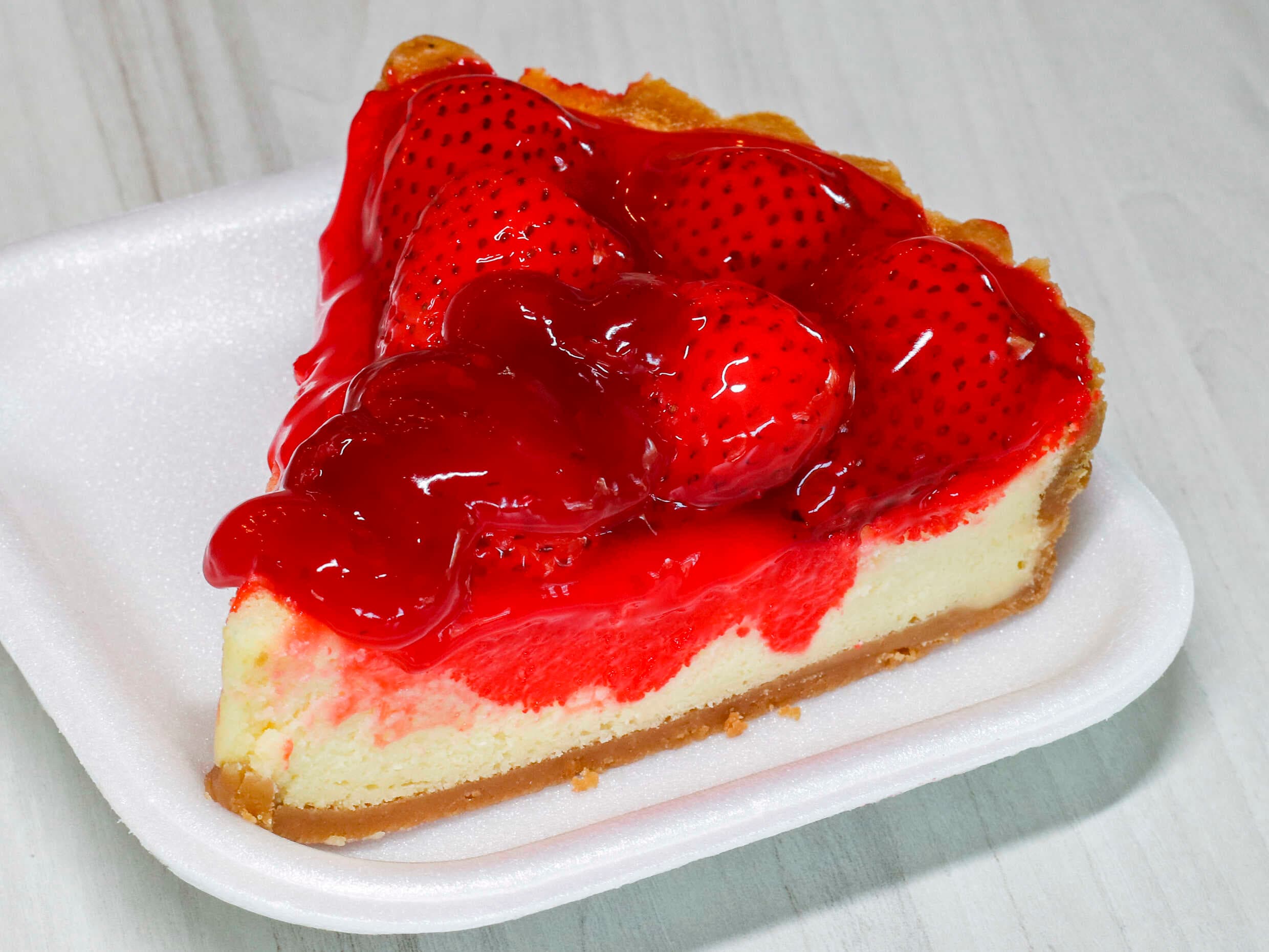 Porción de Cheescake de Fresa