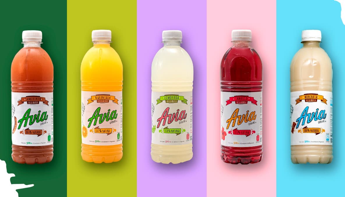 Agua de Sabores Avia en Botella de Pet 500 ml