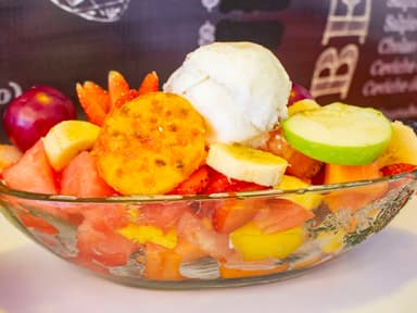 Ensalada Natural con Helado