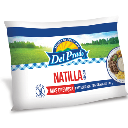 Del Prado Natilla con Sal 130 ml