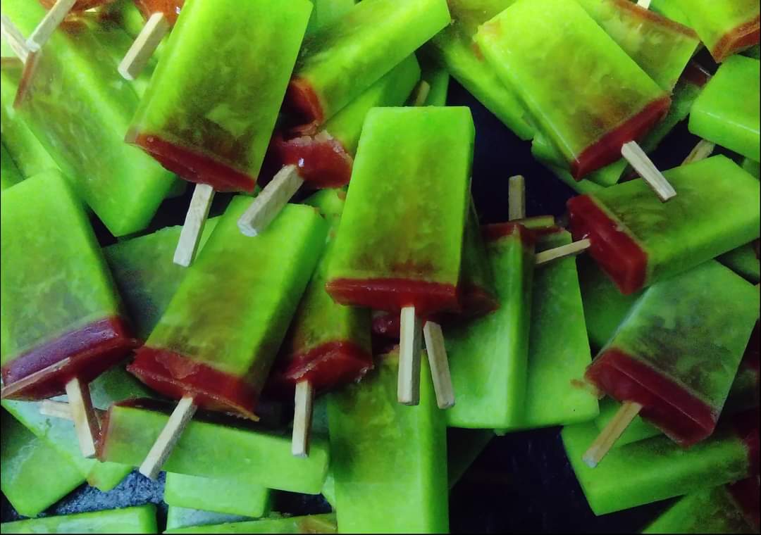 Paleta de limón con chamoy