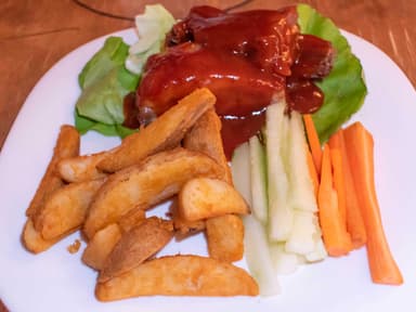 Costillas BBQ para 2 Personas