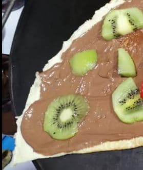 Crepa Kiwi con Nutella