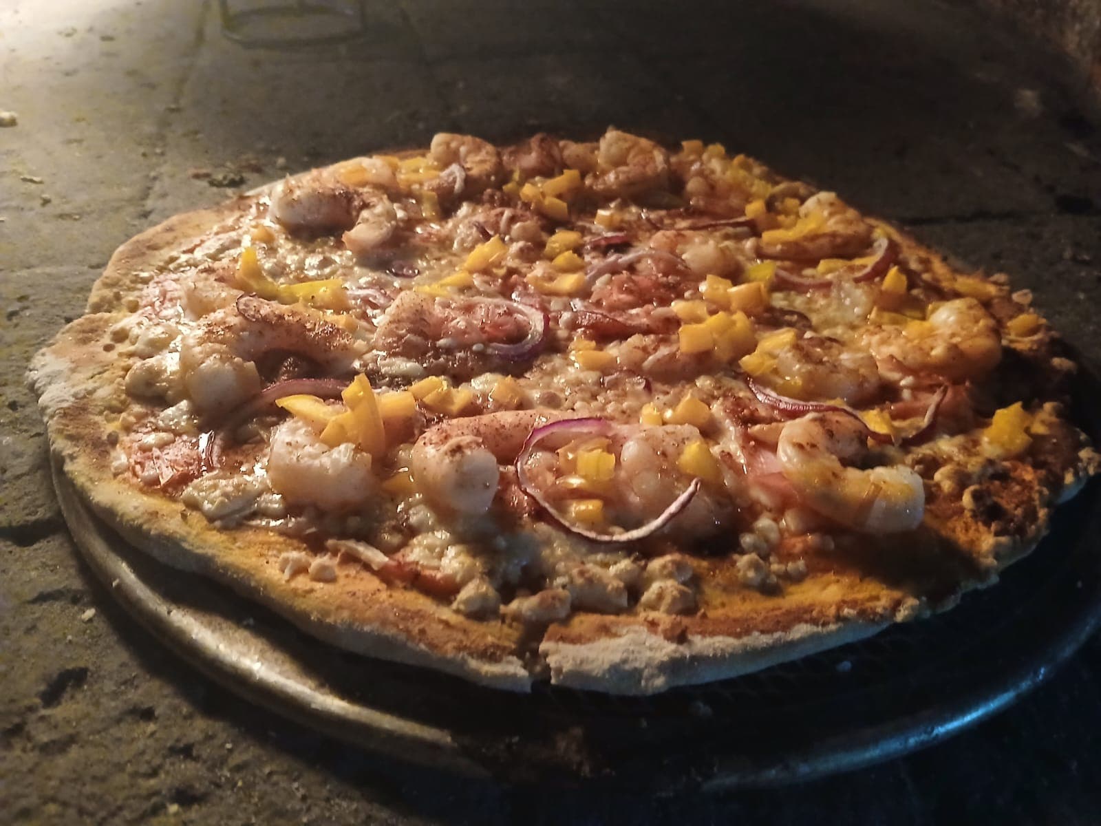 Pizza Camarón M