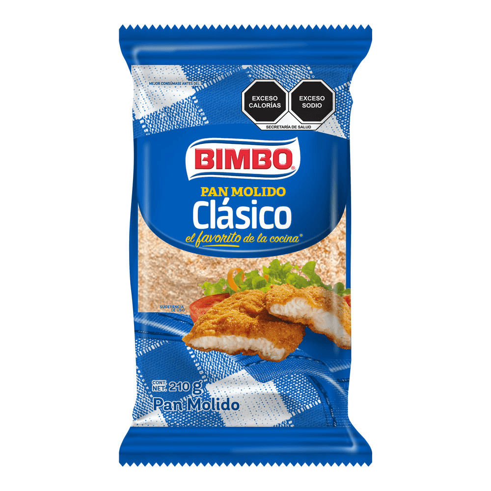 Bimbo Pan Molido Clásico 210 g