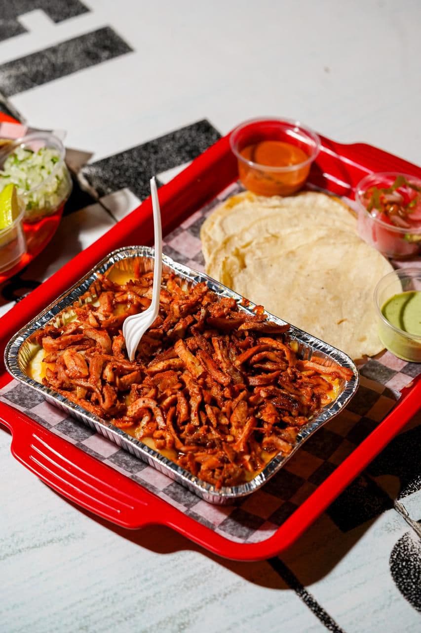 Papa Asada Al Pastor Combinada