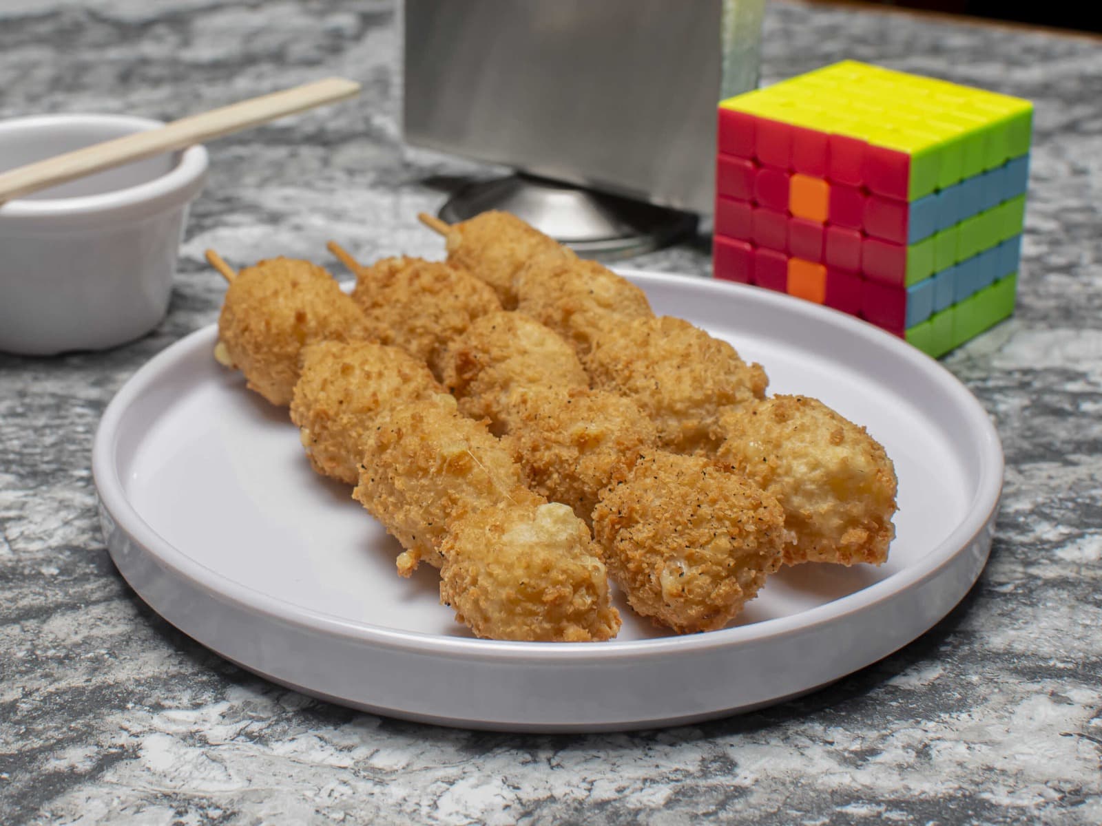 Brocheta de Queso 3 Piezas