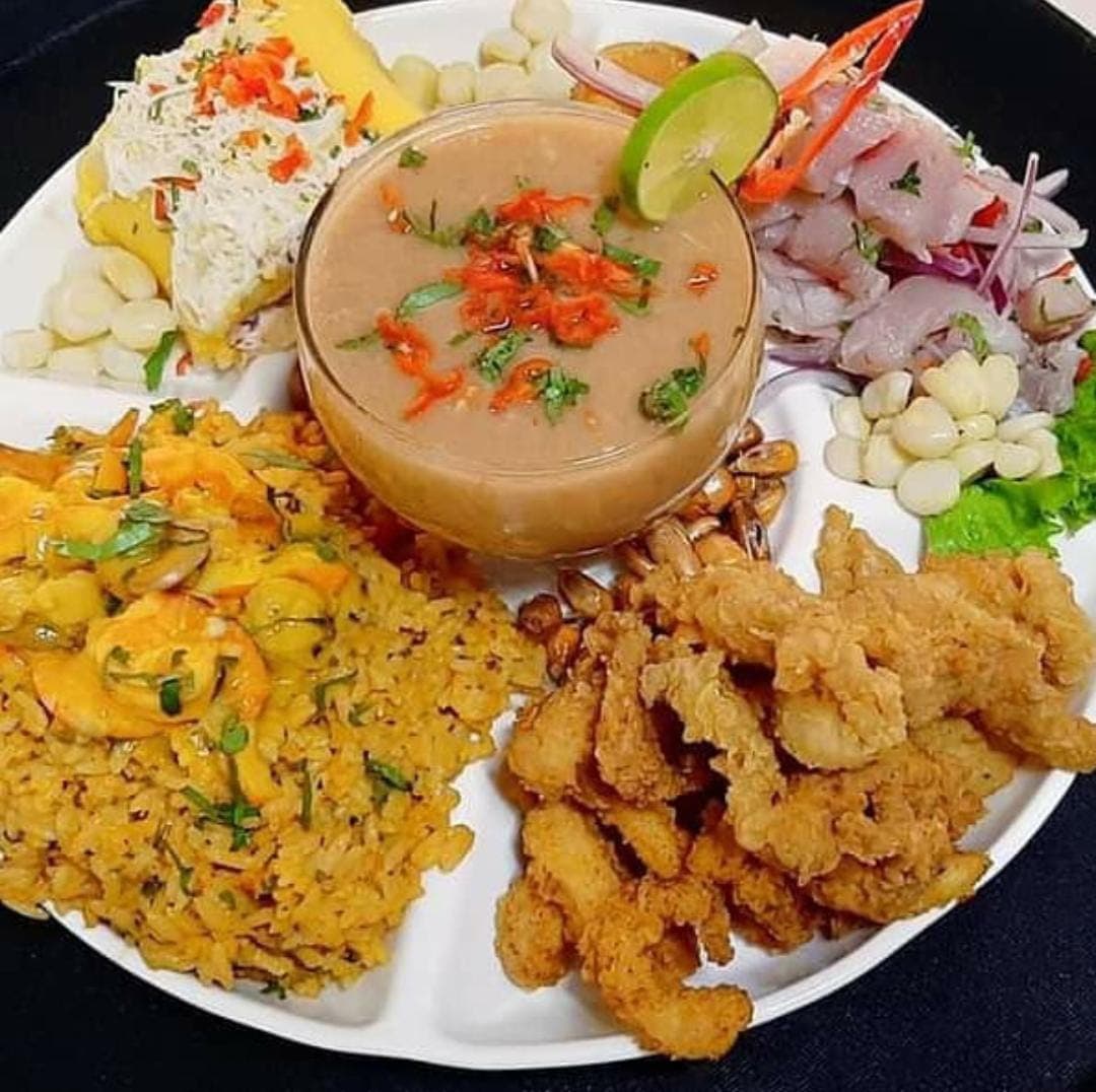 Ronda(Ceviche,Chicharrón,Chaufa y Arroz Mariscos)