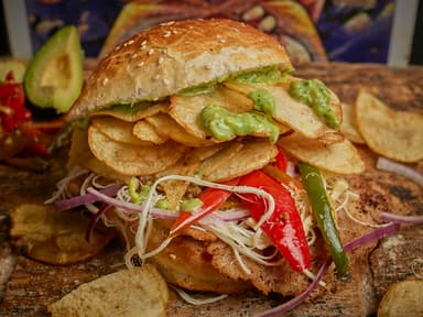 Cemita Luchera de Puerco