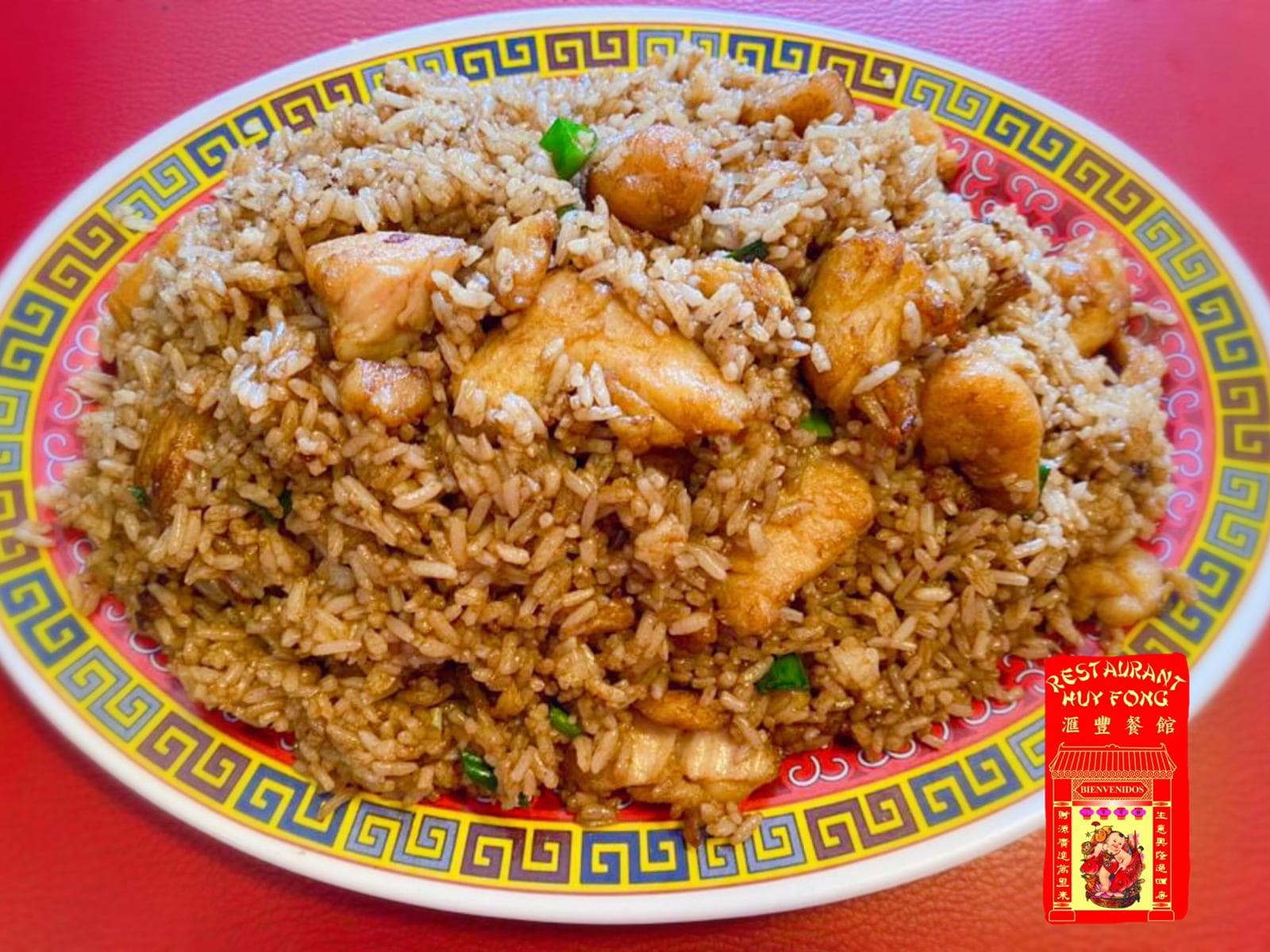 Arroz Frito con Pollo