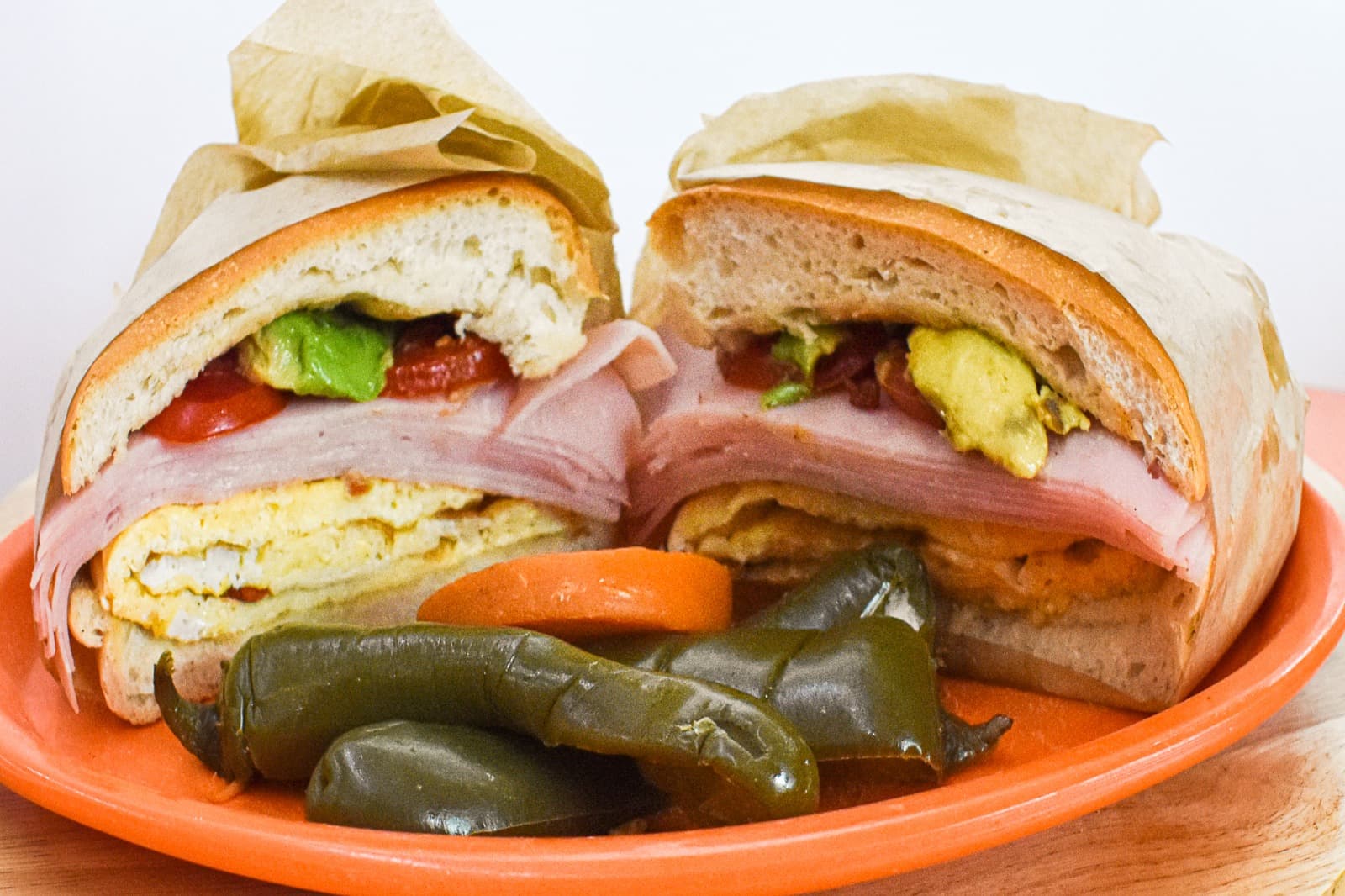 Torta de Huevo con Jamón