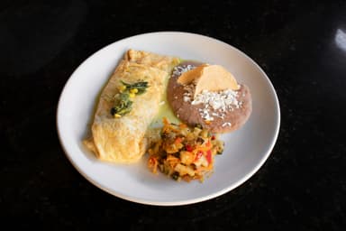 Omelette poblano