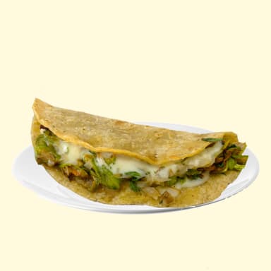 Quesadilla de Flor de Calabaza